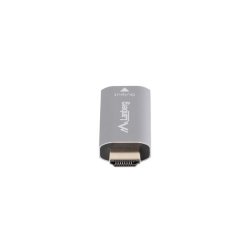 HDMI(M)-Displayport(F)4K adapter s�lv