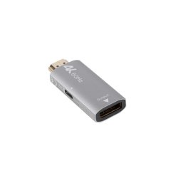 HDMI(M)-Displayport(F)4K adapter s�lv