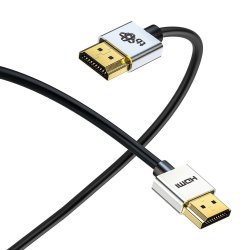 HDMI Kabel 2.0 2m. SLIM 4K 60 Hz