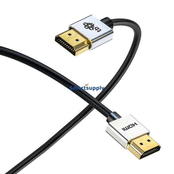 HDMI Kabel 2.0 2m. SLIM 4K 60 Hz