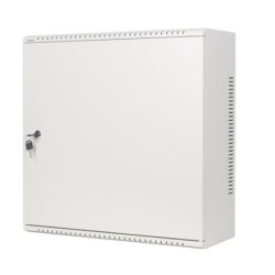 Opbevaringsskab til oph�ngning 19 tommer 6U+3U 540x200 lavprofil gr� (foldet)