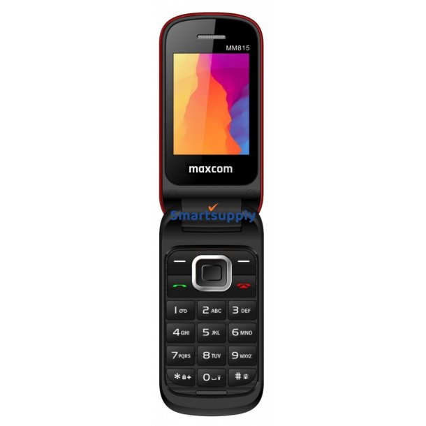 Flip telefon MM815 DualSIM r�d