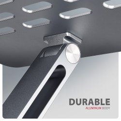 STND-LQ HQ ALU stativ til b�rbar 10-16 justerbar