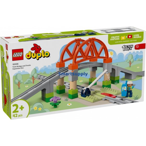 DUPLO 10426 Togbro og Skinner Udvidelsess�t