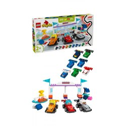 DUPLO 10445 F1 Team Race Cars & Drivers