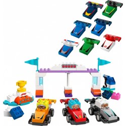 DUPLO 10445 F1 Team Race Cars & Drivers