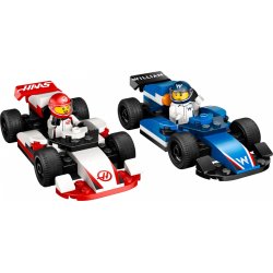 City 60464 F1 Williams Racing & Haas F1 Racerbiler