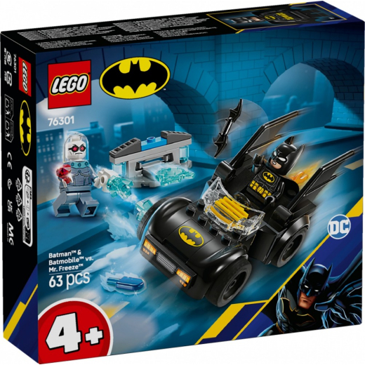 Superhelte 76301 Batman &amp; Batmobile vs. Mr. Freeze