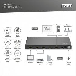Switch video (hdmi) DS-55335