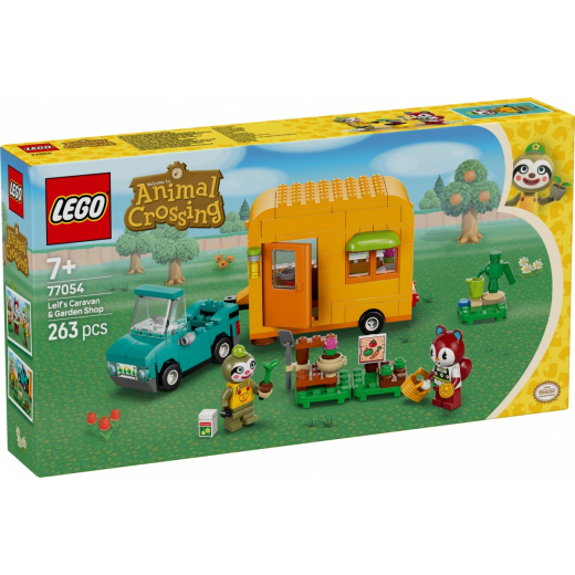 Blocks Animal Crossing 77054 Leifs Karavan &amp; Havebutik