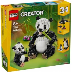 Bricks Creator 31165 Vilde Dyr: Pandafamilie