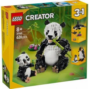 Bricks Creator 31165 Vilde Dyr: Pandafamilie