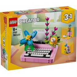 Blocks Creator 31169 Skrivemaskine med Blomster