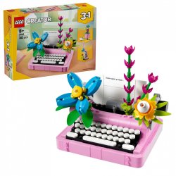 Blocks Creator 31169 Skrivemaskine med Blomster