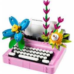 Blocks Creator 31169 Skrivemaskine med Blomster