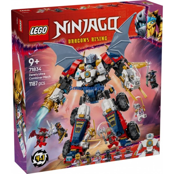 LEGO Ninjago 71834 Zanes Ultra Combiner Mech