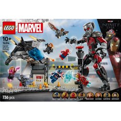 Blocks Super Heroes 76314 Captain America: Civil War Action Battle