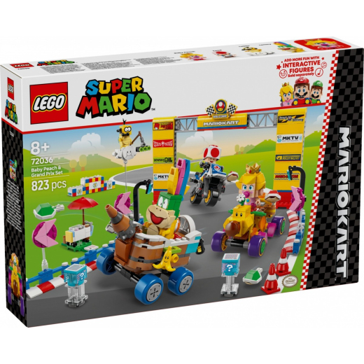 LEGO Mario Kart - Baby Peach &amp; Grand Prix S�t