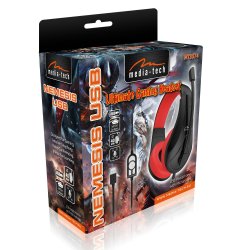NEMESIS USB Stereo, gaming headset med mikrofon