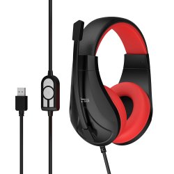 NEMESIS USB Stereo, gaming headset med mikrofon