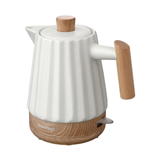Elektrisk keramikkedel RK0090 1,5l hvid