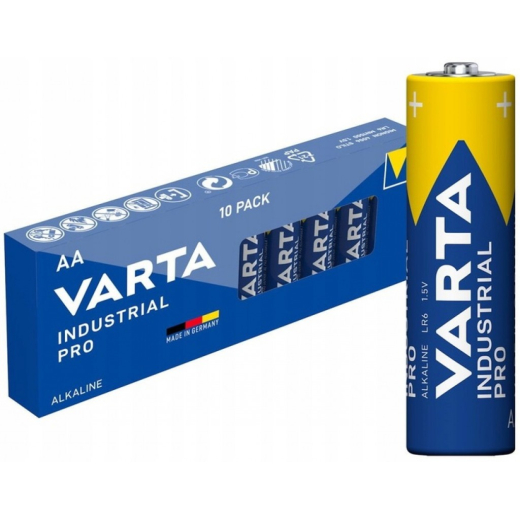 Alkaline batterier R6 Industrial PRO 10 stk.