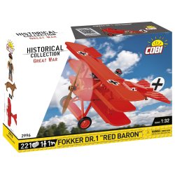 Blocks Fokker DR.1 R�d Baron 221 blocks