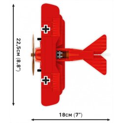 Blocks Fokker DR.1 R�d Baron 221 blocks