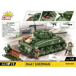 Blocks M4A1 Sherman 663 blokke