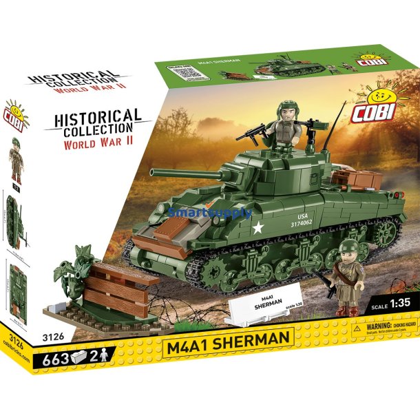 Blocks M4A1 Sherman 663 blokke