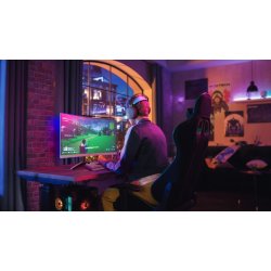 27 tommer Monitor 27M2C5501 Curved VA 180Hz HDMIx2 DP HAS Ambiglow