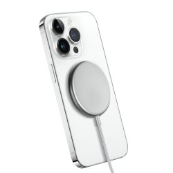 Aluminium induktionsoplader s�lv