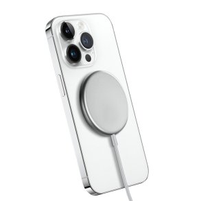 Aluminium induktionsoplader s�lv