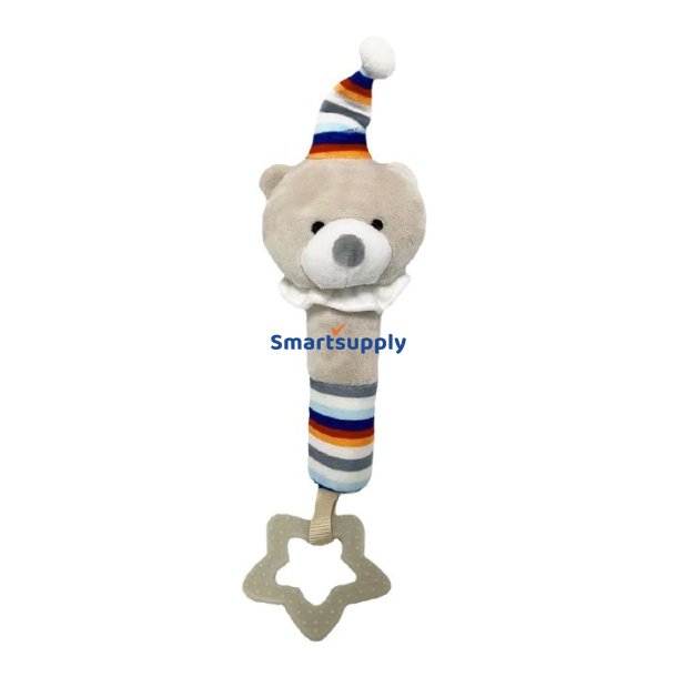 Leget�j med lyd - Teddybj�rn med en ballon 17 cm
