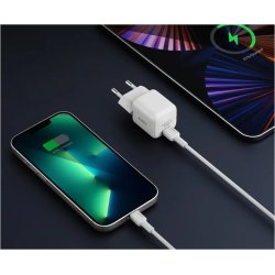 V�goplader PA-B1L Hvid Omnia II Mini1xUSB-C PowerDelivery 30W 5A