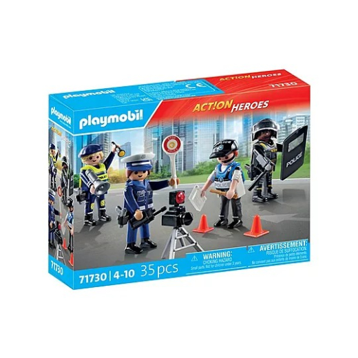 Action Heroes 71730 Politifigurer S�t