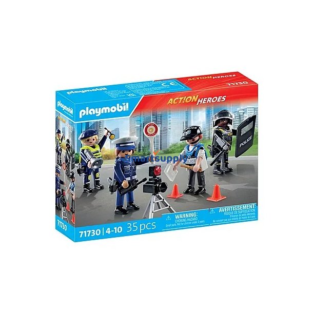 Action Heroes 71730 Politifigurer S�t