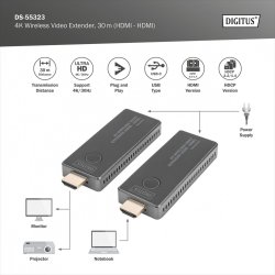 Extender HDMI DS-55323