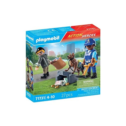 Action Heroes 71731 Politiet S�gning med hund