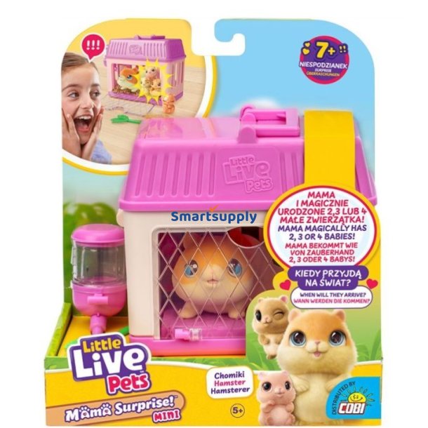 Figurer Little Live Pets - Mama Surprise Mini Hamster