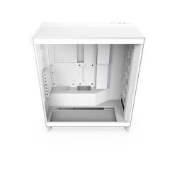 PC kabinet NZXT H7 FLOW RGB MIDI hvid
