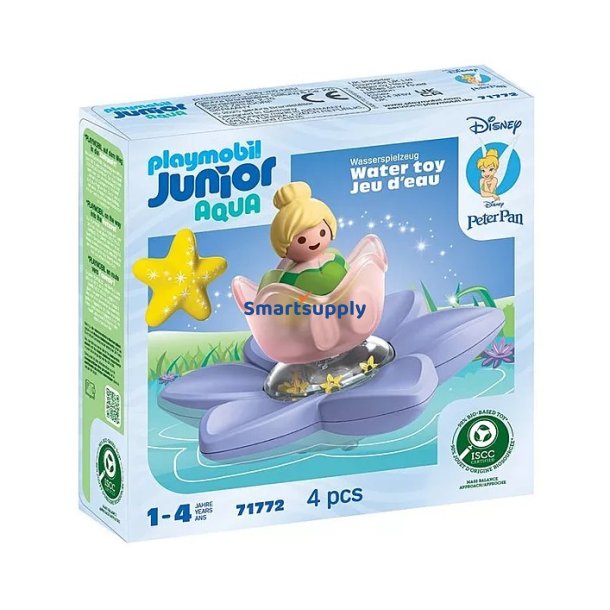 S�t med figur JUNIOR & Disney: Klokkeblomst og den magiske blomst til sv�mning