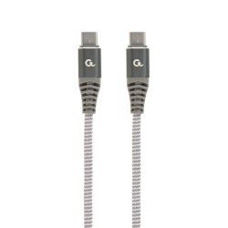 Kabel USB C han - USB C han Power Delivery 100W 1.5m