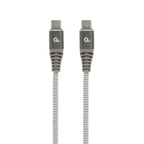 Kabel USB C han - USB C han Power Delivery 100W 1.5m