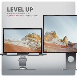 STND-LR ALU stativ til laptop 10-16 justerbart