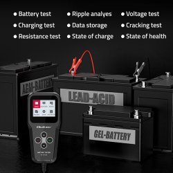 Digital batterianalysator tester 3i1 med LCD 6V