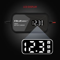 Mikroprocessor oplader 12V 2A med celle regenerering