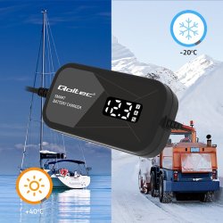 Mikroprocessor oplader 12V 2A med celle regenerering