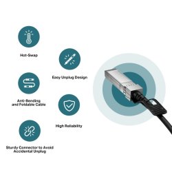 SM5220-3M Omada 3M Direct Attach SFP+ 10G kabel