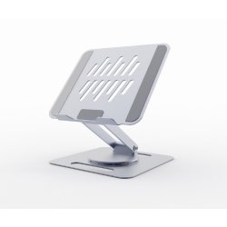 Roterende b�rbar h�ve/s�nkestativ 15,6 tommer, space grey